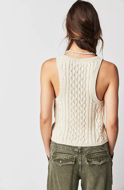 Free People - High Tide Cable Tank