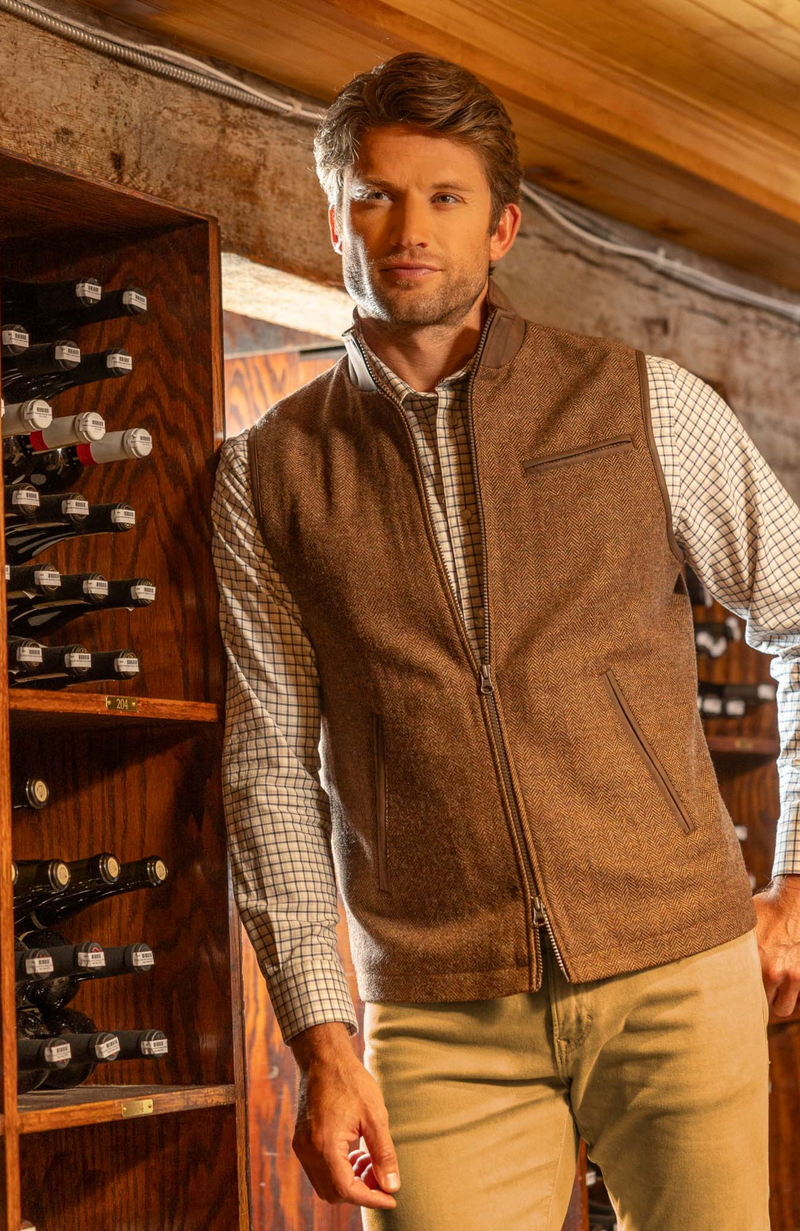 Madison Creek - Mckinney Wool Blend Vest
