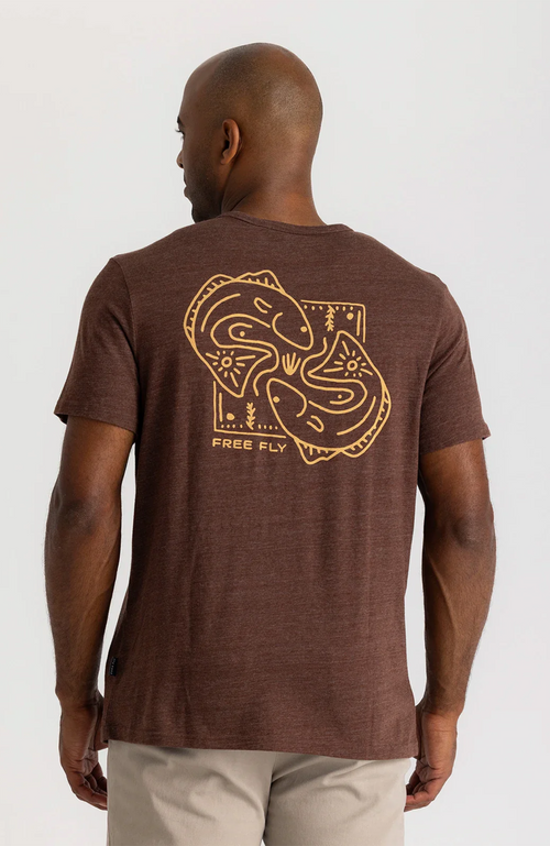 Free Fly - Dueling Reds Pocket Tee