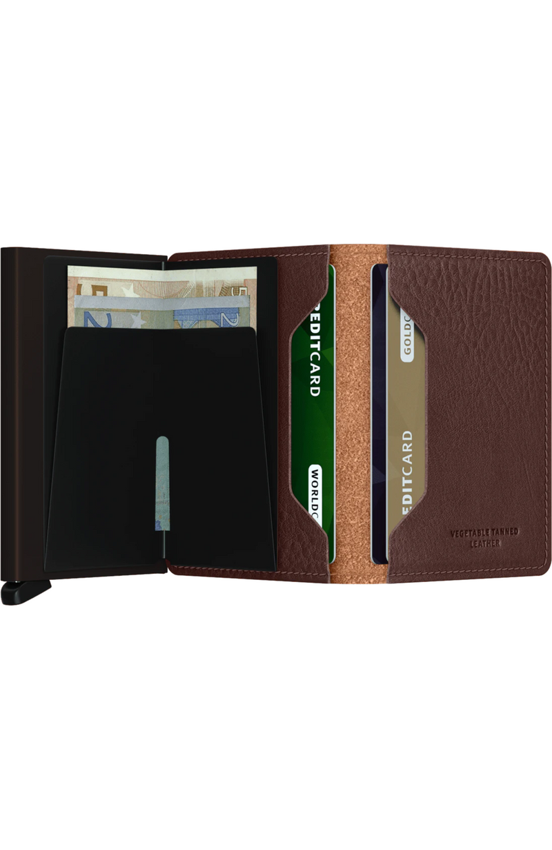 Secrid - Slimwallet Veg Espresso Brown