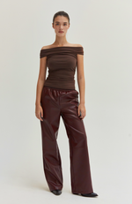 Crescent - Zhuri Vegan Leather Pants