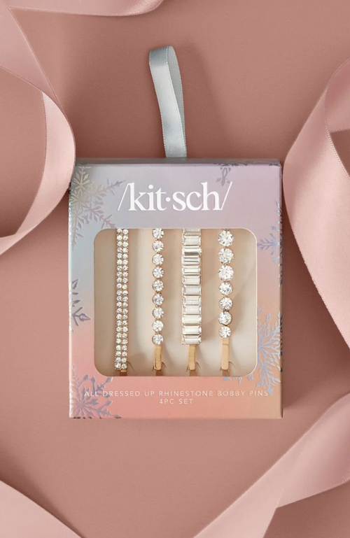 Kitsch - All Dressed Up Rhinestone Bobby Pins