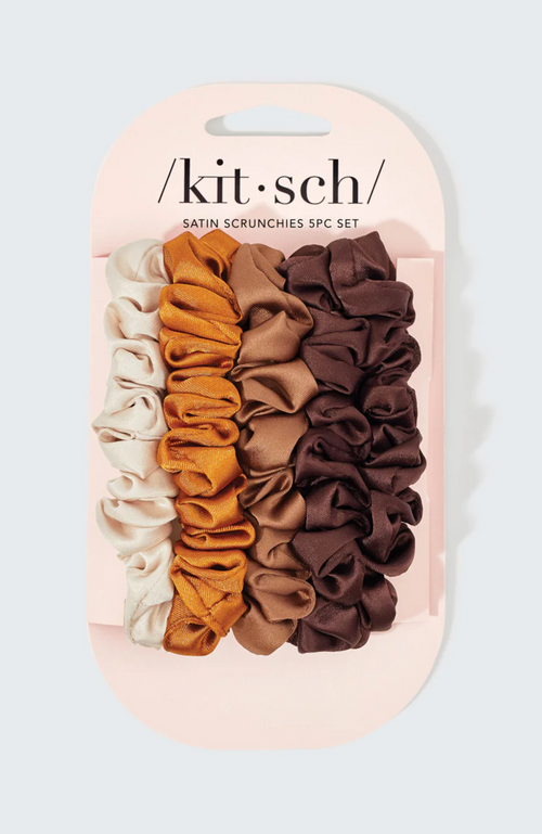 Kitsch - Satin Petite Scrunchies