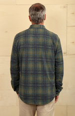 True Grit - Yellowstone Drifter Plaid Sweater-Knit Shirt
