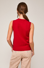 Courtney Button Sweater Vest