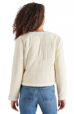 Steve Madden - Coppelia Tweed-Trim Puffer Jacket