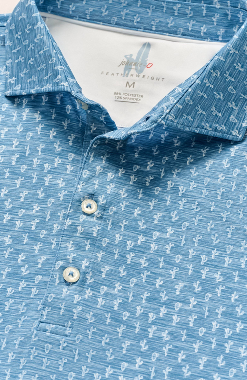 Johnnie-O - Performance Jersey Jr. Polo - Mojave Print