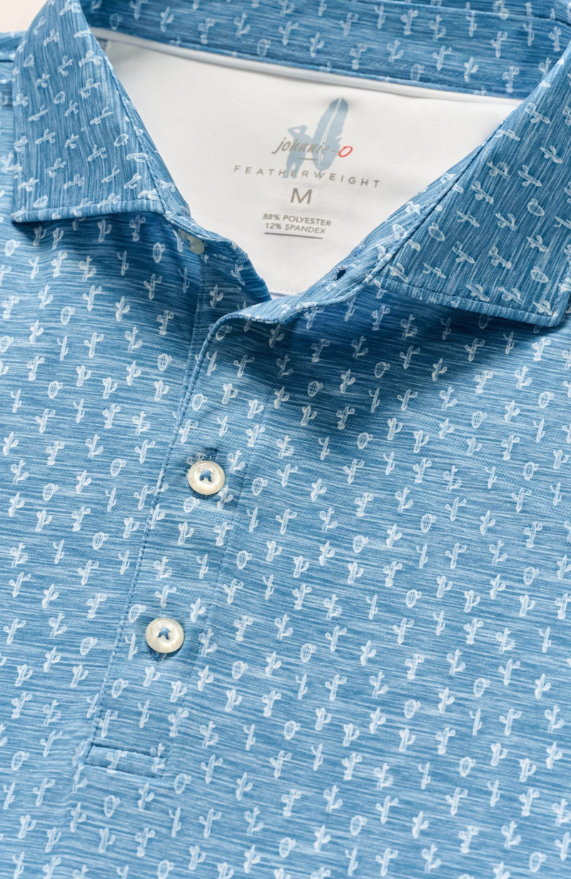 Johnnie-O - Performance Jersey Jr. Polo - Mojave Print