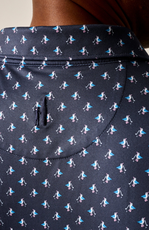 Johnnie-O - Featherweight Performance Polo - For the Birdies Print