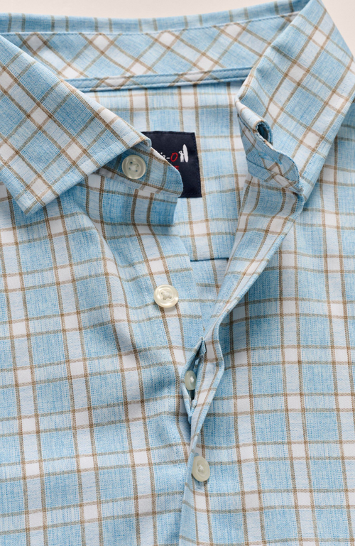 Johnnie-O - Performance Button Up Shirt - Burleigh