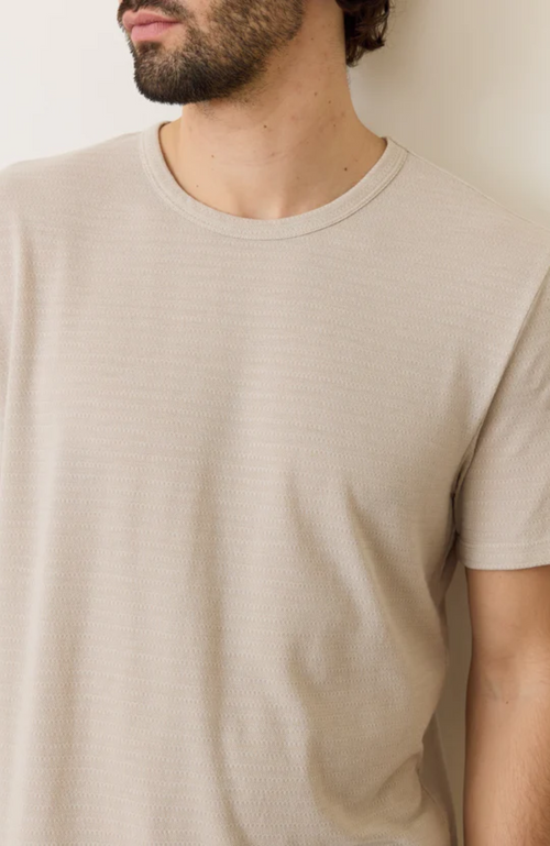 Marine Layer - Signature Jacquard Crew Tee