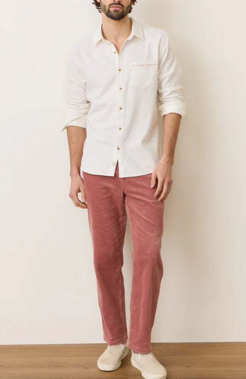 Marine Layer - Stretch Selvage Long Sleeve Shirt
