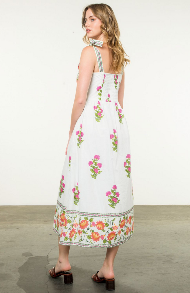 Floral Midi Dress