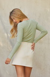 Crescent - Jinny Scuba Mini Skirt