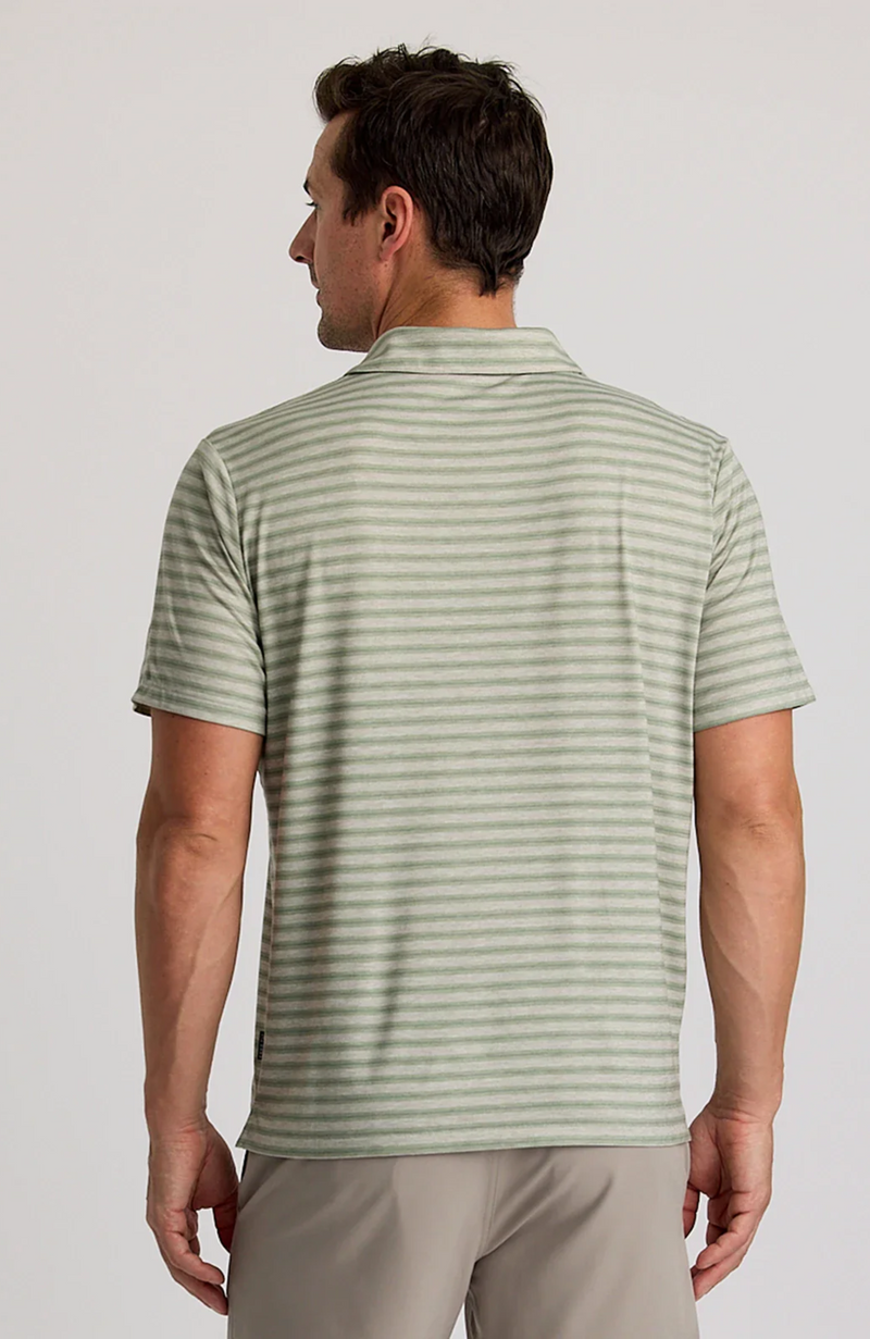 Free Fly - Elevate Polo Smooth Sailing Stripe
