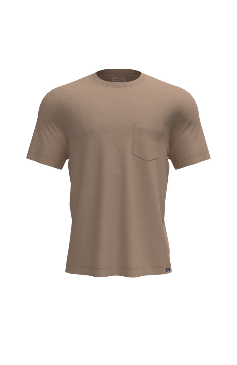 Faherty - Sunwashed Pocket Tee