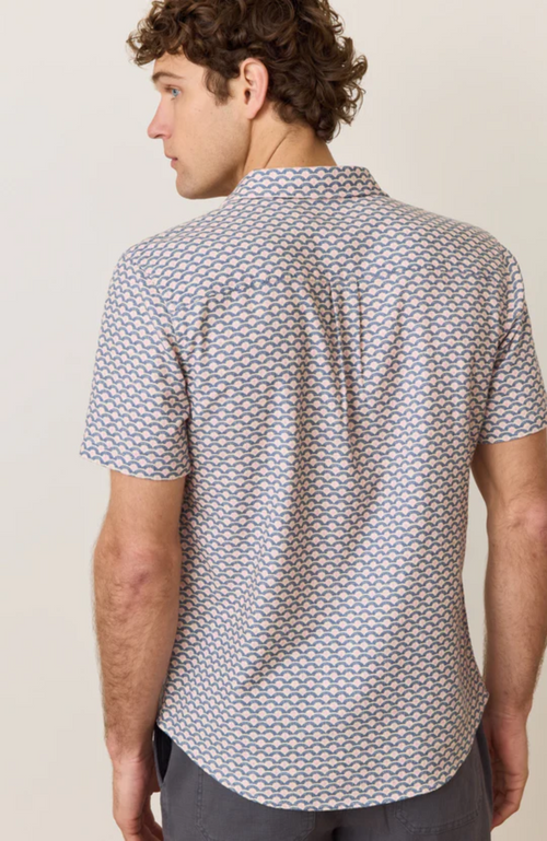 Marine Layer - Stretch Selvage Short Sleeve Shirt