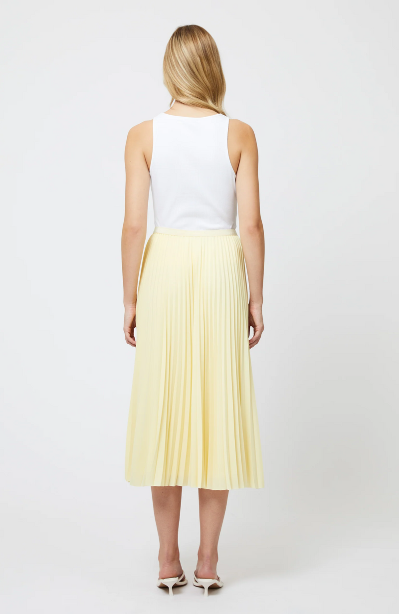 French Connection - Sunburst Pleated Midi Skirt