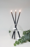 Everlasting Candle - Reusable Steel Candle Black