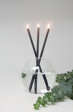 Everlasting Candle - Reusable Steel Candle Black