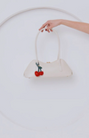 Melie Bianco - Cherry Red Bag Charm