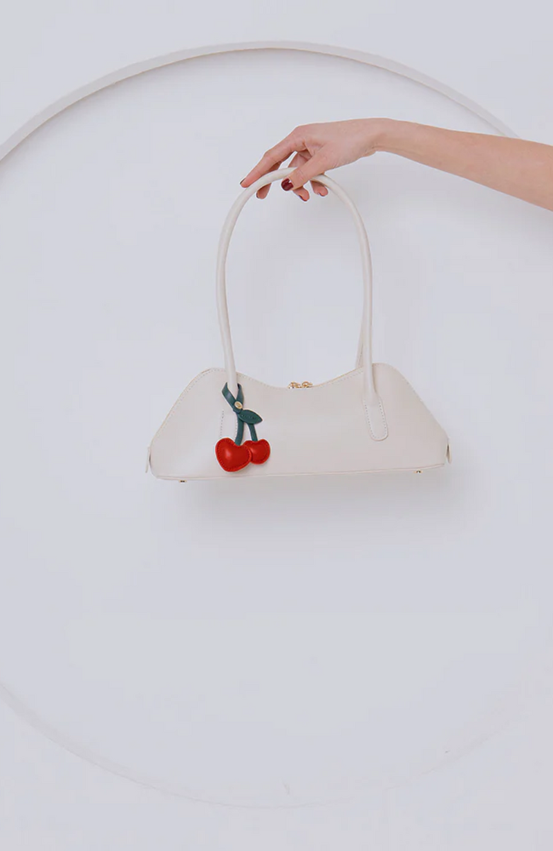 Melie Bianco - Cherry Red Bag Charm