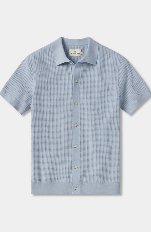 The Normal Brand - Waffle Stitch Button Up Shirt