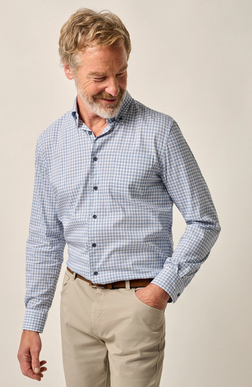 Johnnie-O - Natural Performance Button Up Shirt - Morganstern