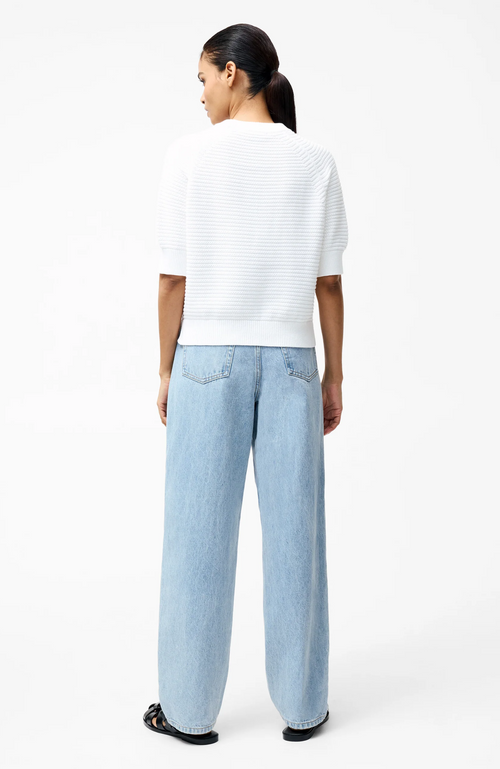 French Connection - Lily Short Sleeve High Neck Top