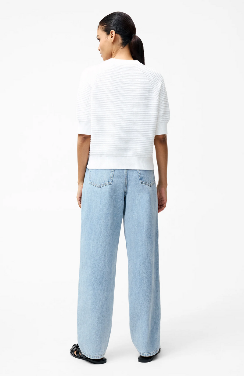 French Connection - Lily Short Sleeve High Neck Top