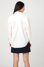 French Connection - Birdie Linen Oversized Shirt