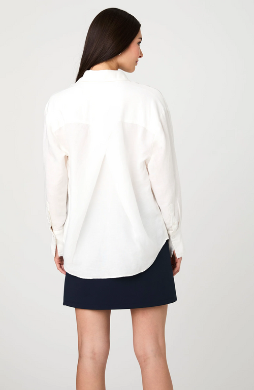 French Connection - Birdie Linen Oversized Shirt