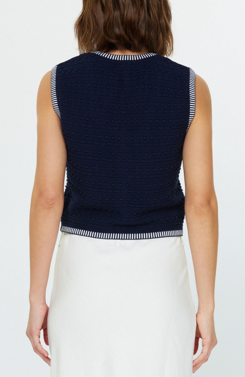 Current Air - U Neck Front Sweater Vest