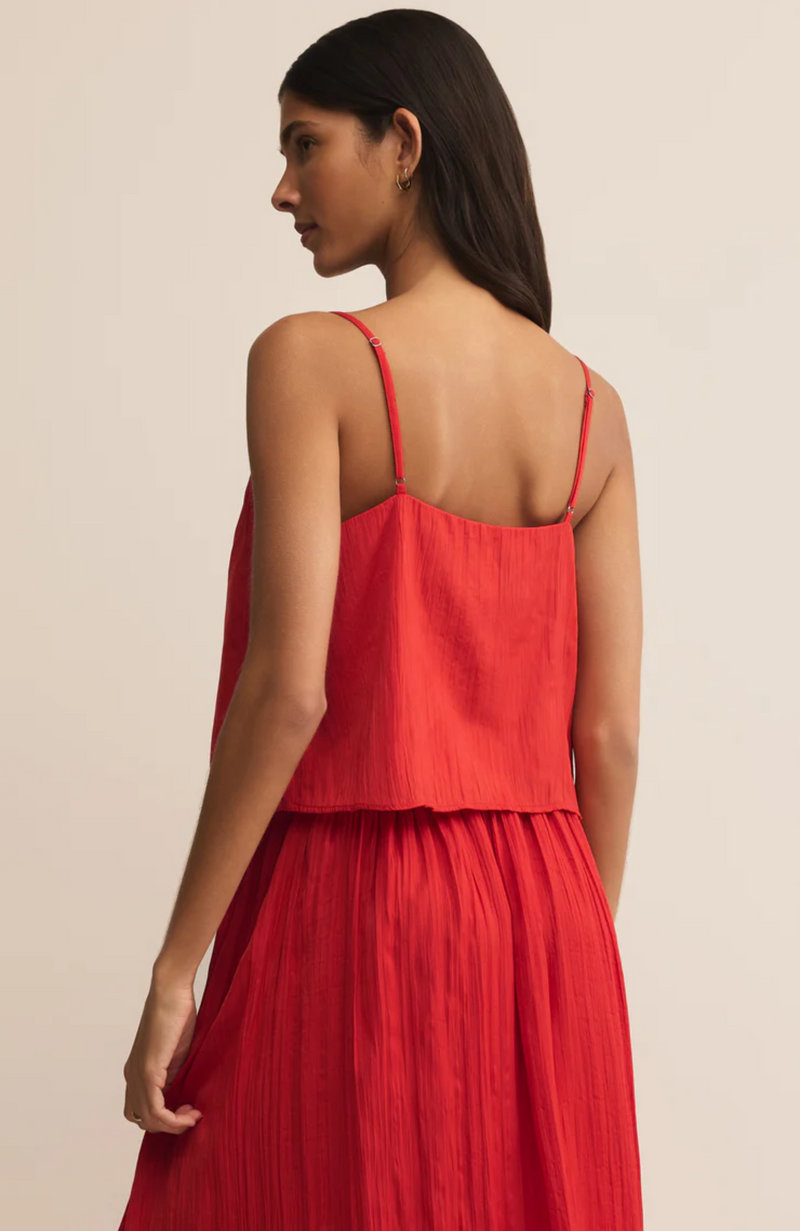 Z Supply - Fiore Satin Crop Tank