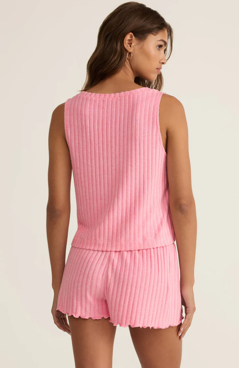 Z Supply - Sloane V-neck Silky Rib Tank