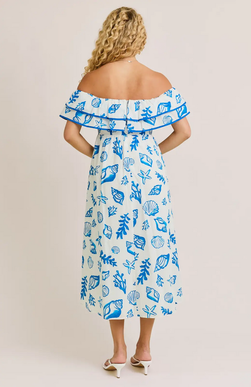 Shelly Off Shoulder Midi