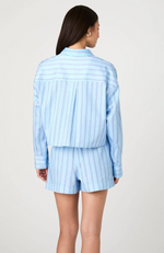 French Connection - Lorenzo Stripe Cropped Shirt