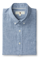 Duck Head - Linen Cotton Oxford Sport Shirt Wallace Solid