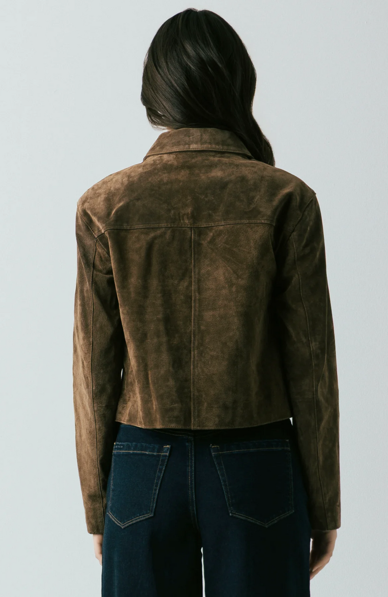 BlankNYC - Black Coffe Real Suede Jacket
