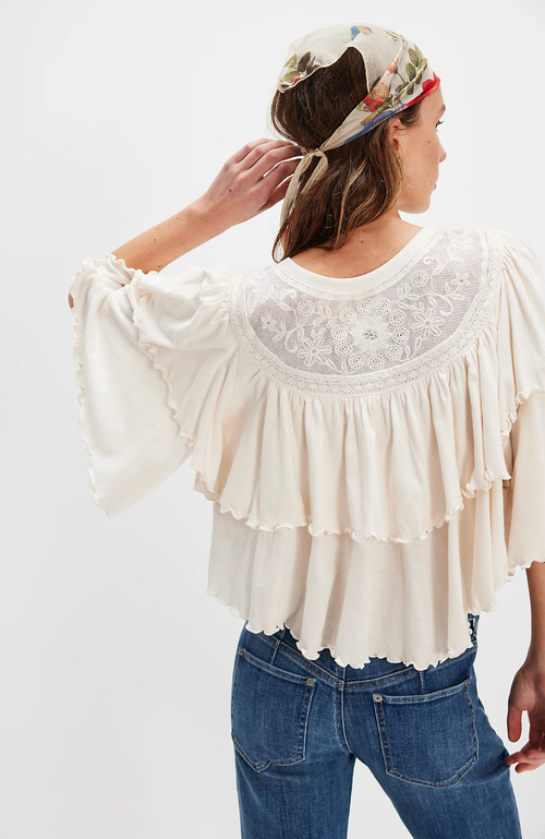 Free People - Rose Party Tee