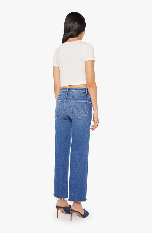 Mother - Mid Rise Rambler Zip Ankle Fray
