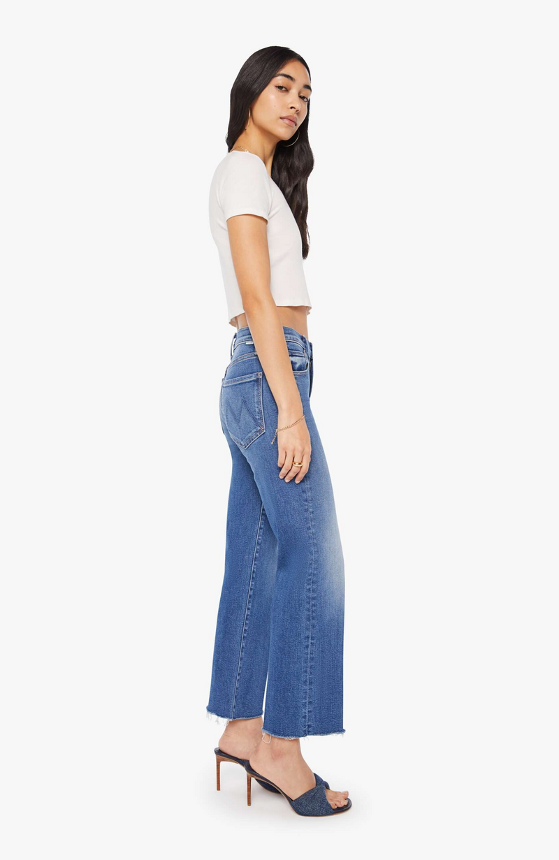 Mother - Mid Rise Rambler Zip Ankle Fray