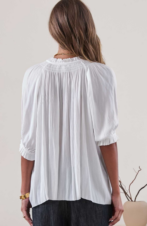 Current Air - Tie Front Blouse