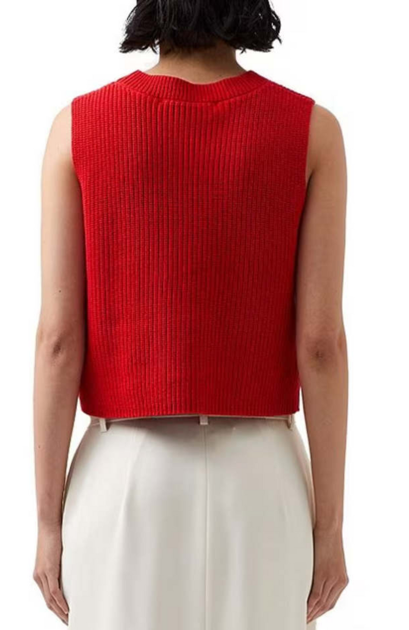 French Connection - Mozart Crew Neck Sleeveless Vest