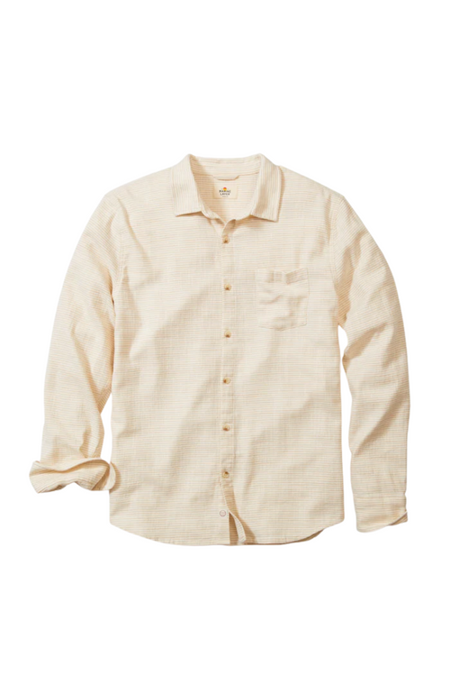 Marine Layer - Stretch Selvage Long Sleeve Shirt