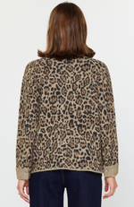 Current Air - Leopard Knit Shacket