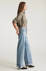Mavi - Flordia Cuffed Wide Legged Jeans