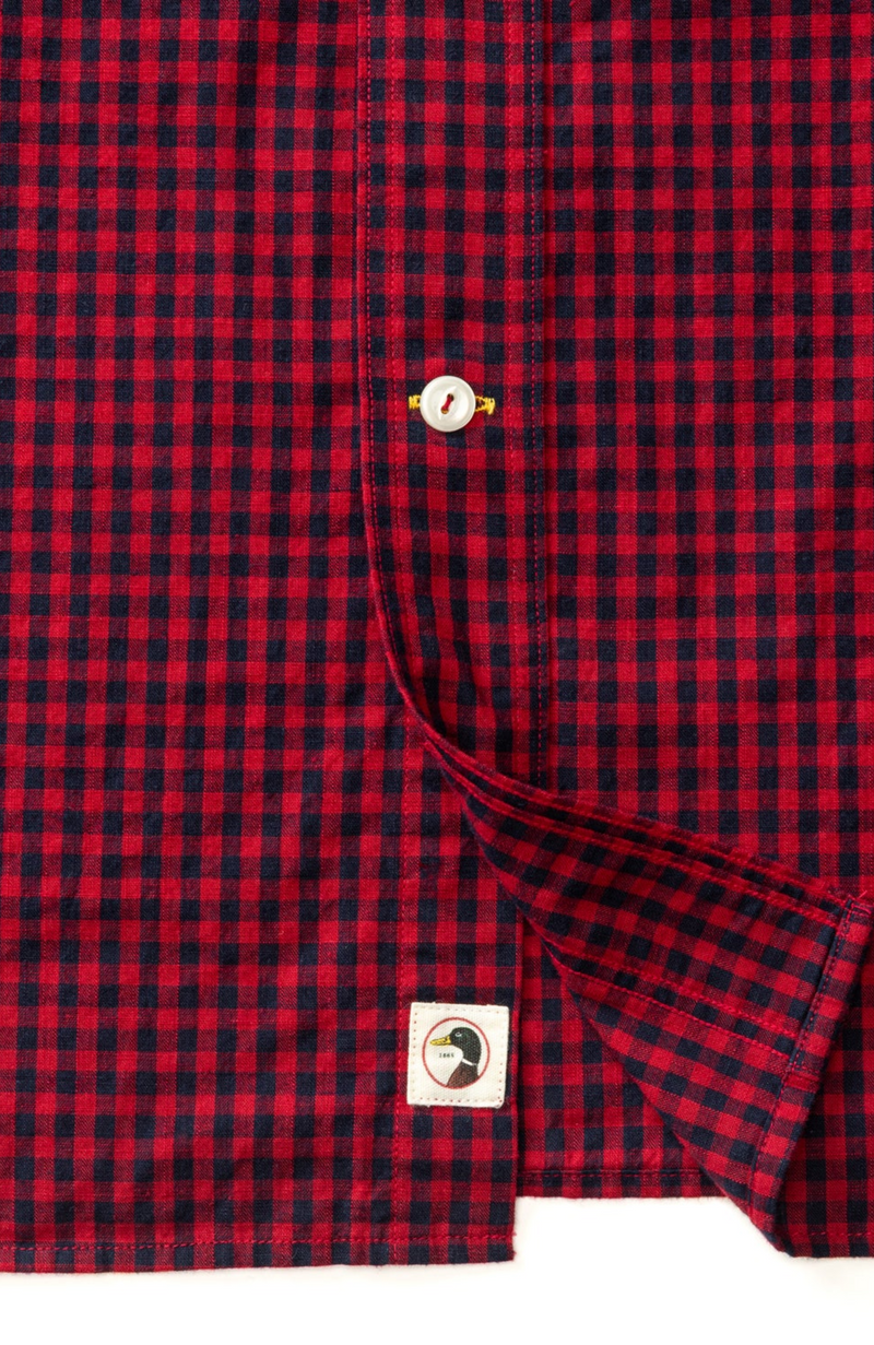 Duck Head - Cotton Slub Sport Shirt - Kimball Plaid
