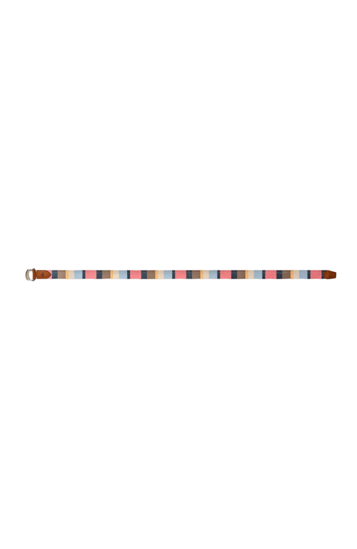 Johnnie-O - Bowen D-Ring Canvas Striped Belt