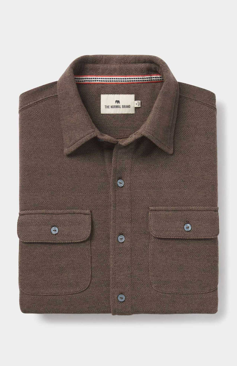 The Normal Brand - Textured Knit Shirt